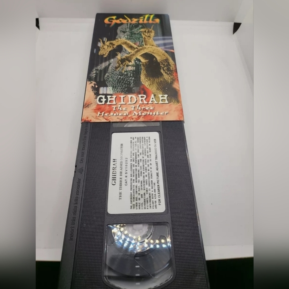 Vintage Godzilla VHS 5 set Tapes - Picture 14 of 16